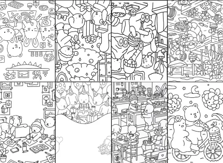 Mini Libro Para Colorear Personalizado Bobbie Goods