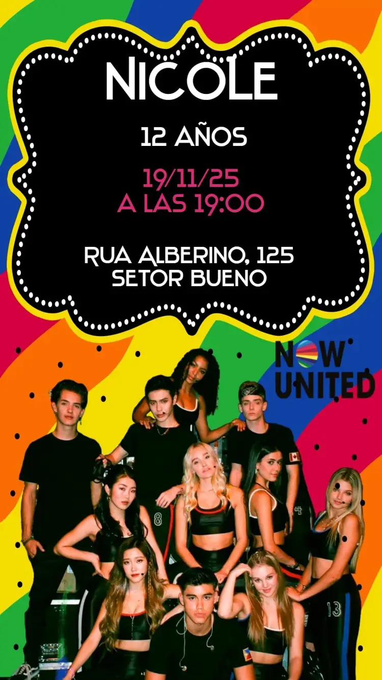 Invitación Now United