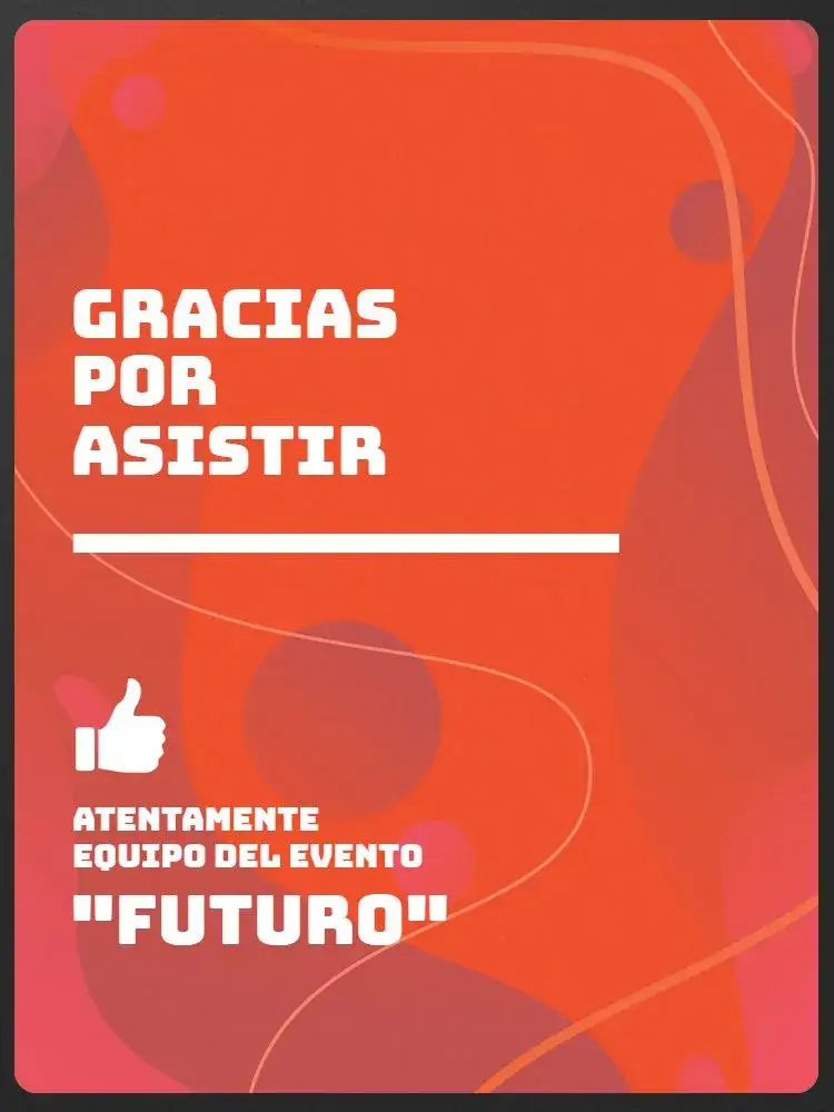 Invitación Tarjeta De Agradecimiento Por Asistir A Evento Moderno Minimalista – tema Tarjeta moderno, minimalista, geométrico, rojo, oscuro, elegante