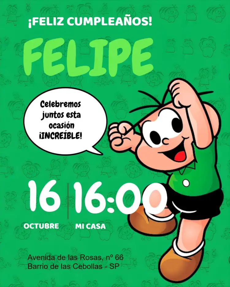 Turma De La Mónica Cebolino Cómics