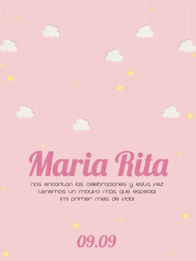 Invitación Bebé Pijama