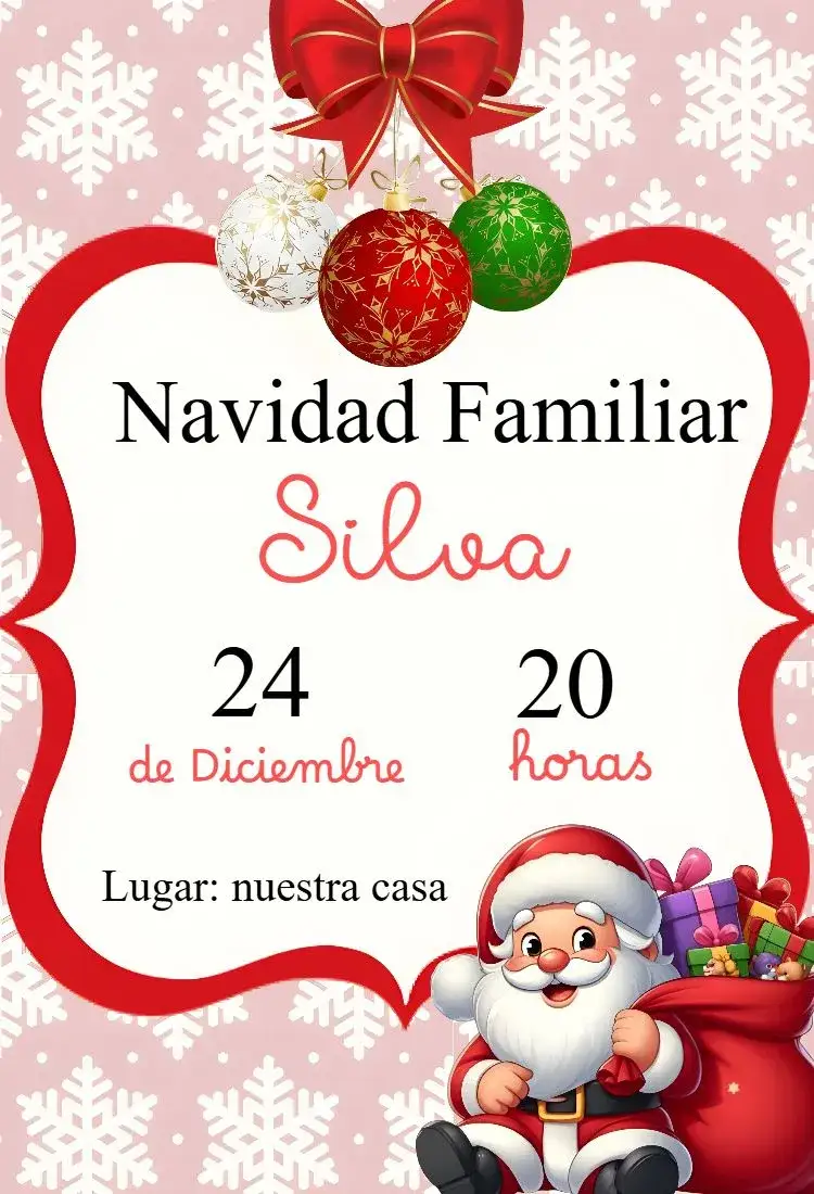 Invitación Invitación de Navidad – tema Fechas Conmemorativas festivo, tradicional, moderno, colorido, minimalista, dorado