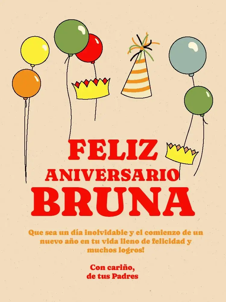 Invitación Tarjeta Con Mensaje De Felicitación/Feliz Sombrero Vintage – tema Tarjeta vintage, beige, globos, sombreros, elegante, festivo