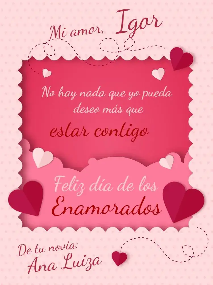 Invitación Tarjeta Día De Los Enamorados Lúdica – tema Tarjeta romántico, lúdico, colores suaves, elementos gráficos de corazón, diseño divertido, estilo contemporáneo