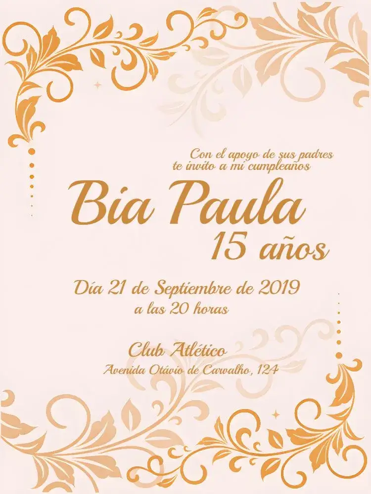 Invitación 15 Años - Blanco Y Dorado Provenzal – tema 15 años blanco, dorado, provenzal, elegante, arabescos
