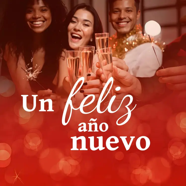 Invitación Publicación Para Año Nuevo Dorado