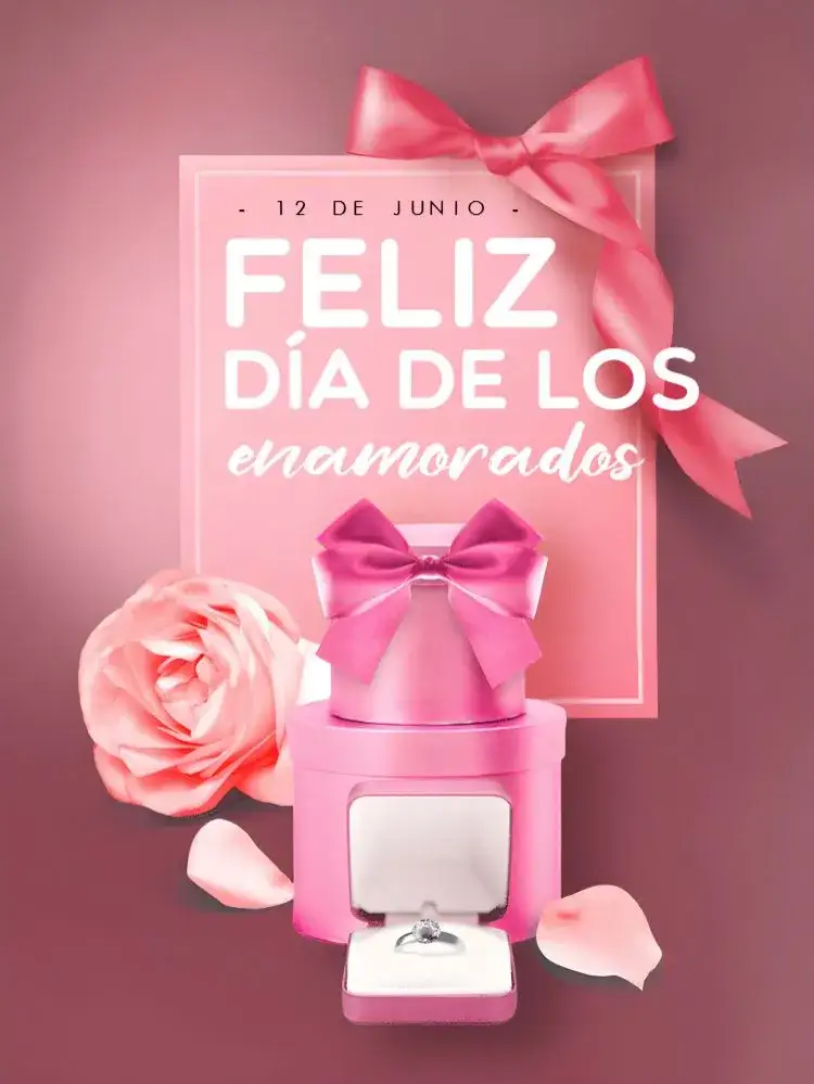 Invitación Publicación Día De Los Enamorados Junio – tema Más buscados floral, romántico, moderno, delicado, minimalista