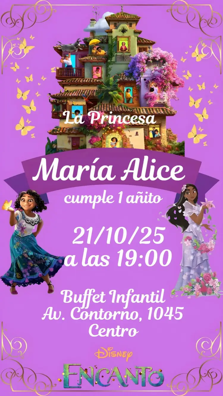 Invitación Encanto