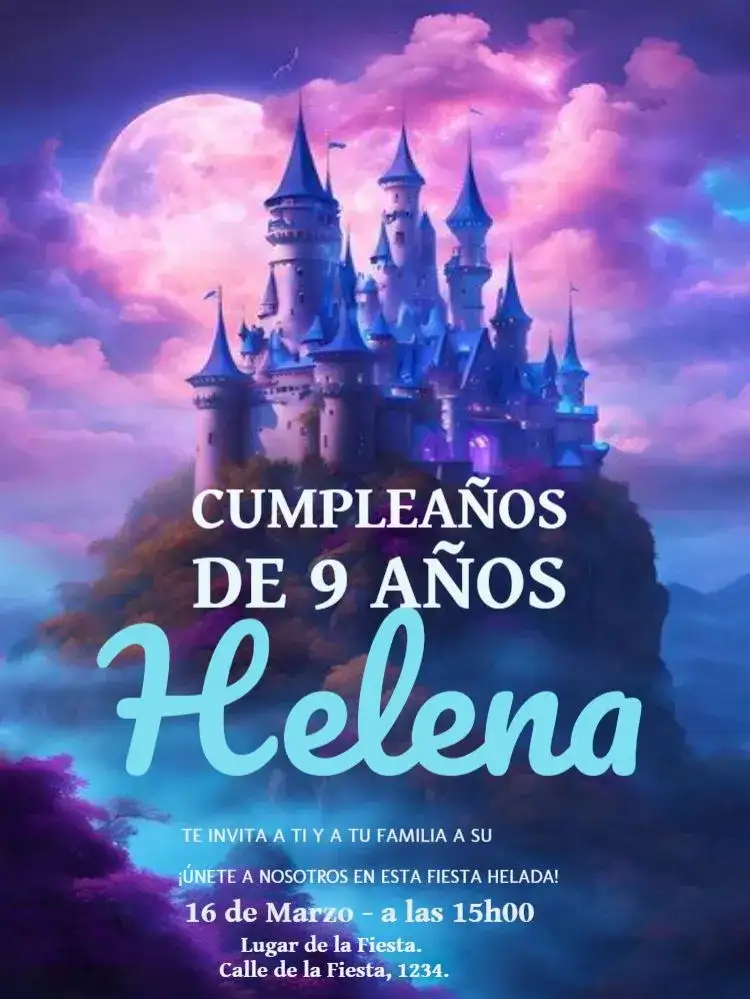 Castillo Online Para Editar Celebración