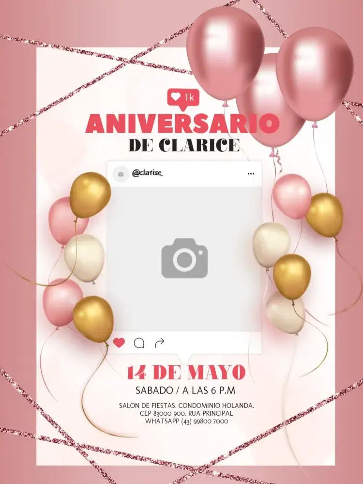 Invitación Fiesta De Adulto Foto