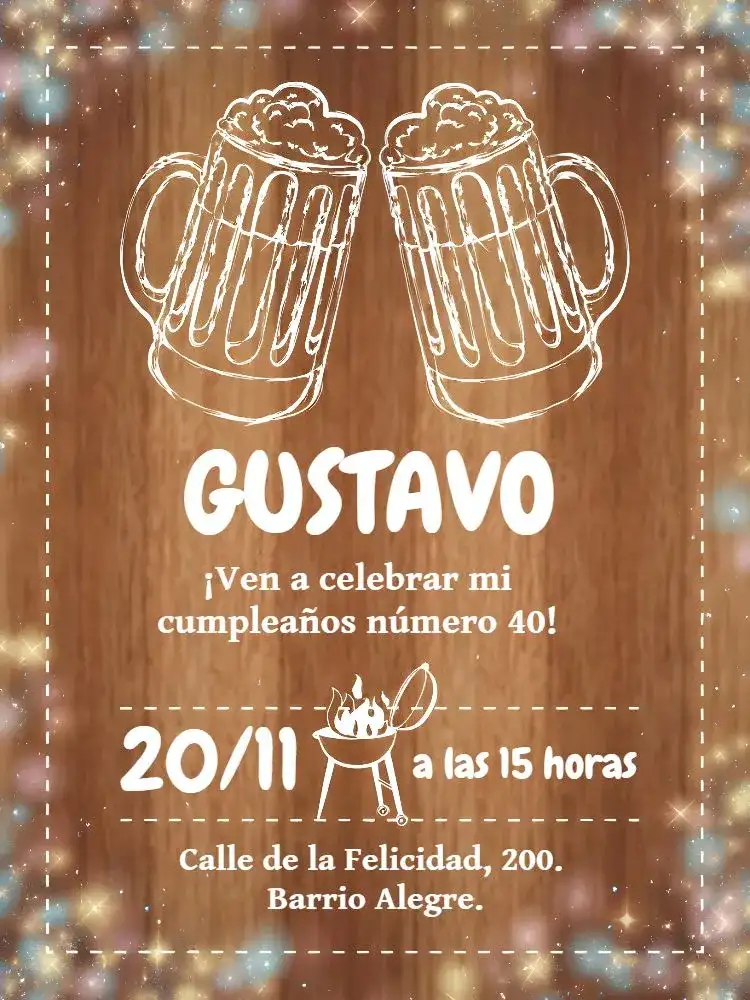 Bar Rústico para Adultos