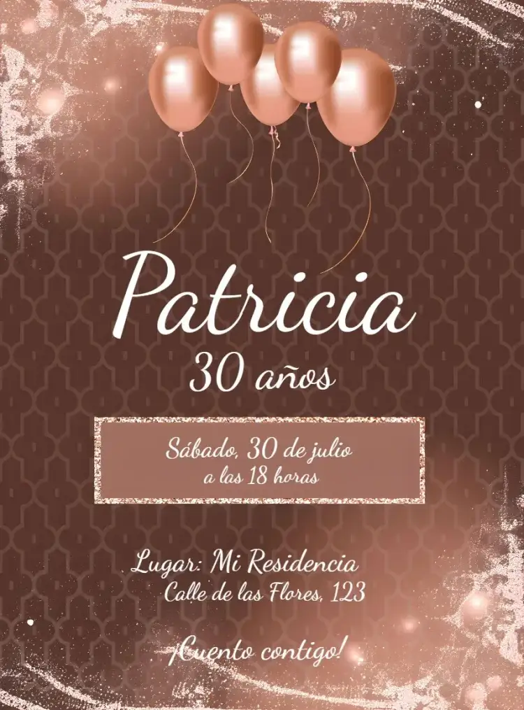 Invitación Rose Gold Negro – tema Más buscados rosa dorado, negro, moderno, elegante, minimalista