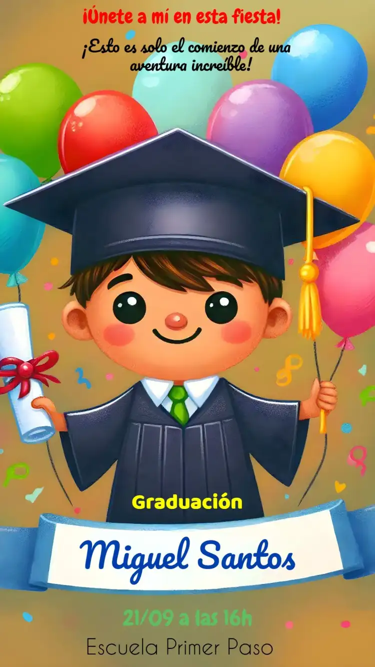 Graduación Infantil Abc