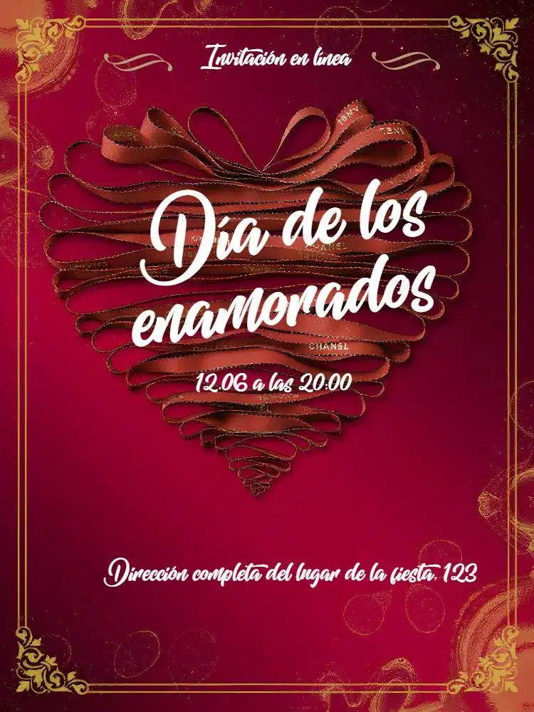 Día De Los Enamorados Rojas