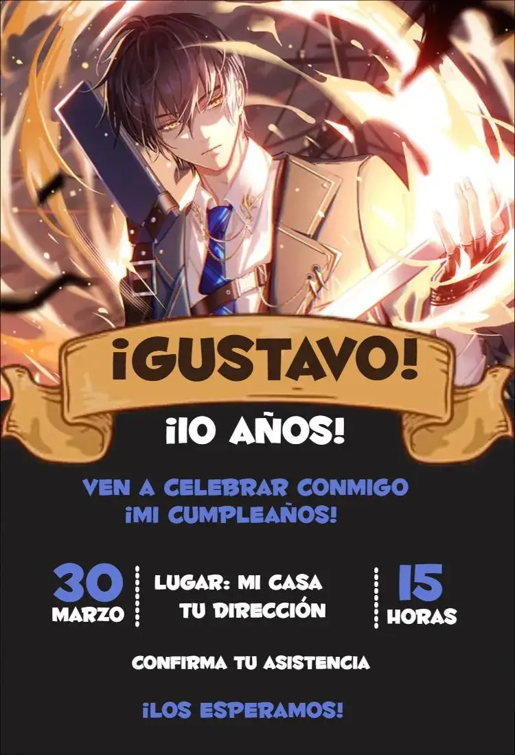 Invitación Dragon Raja 2
