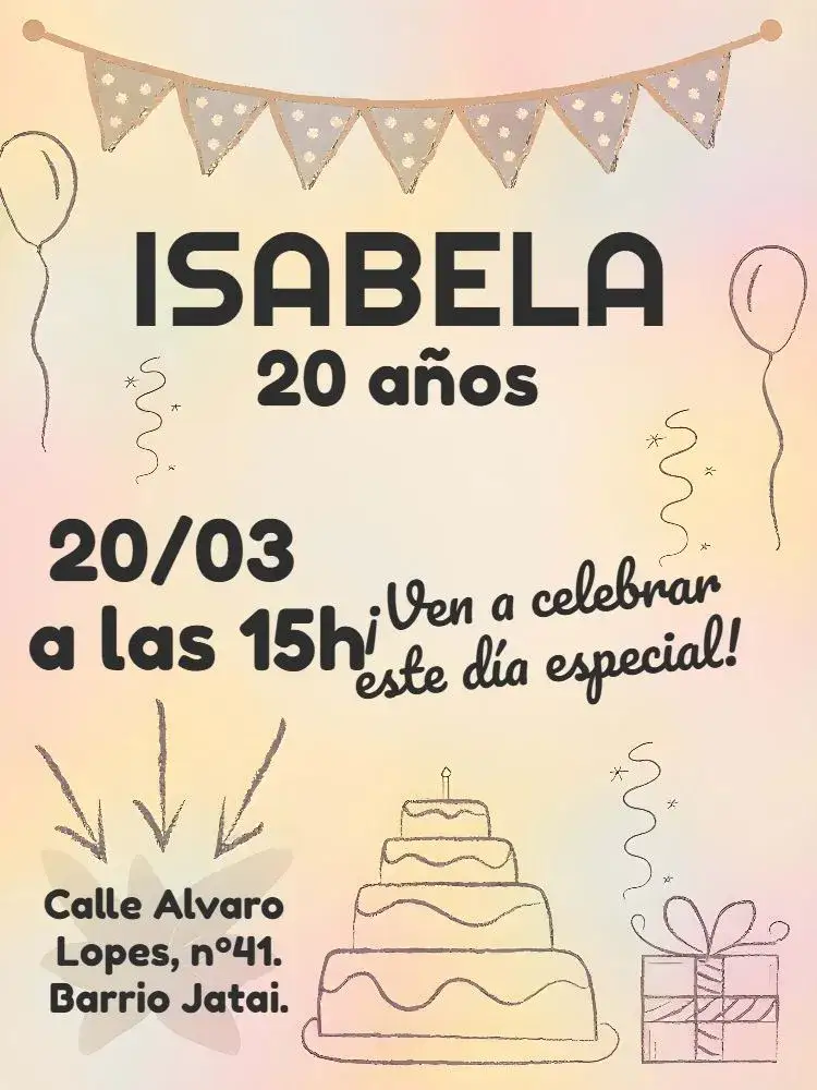 Invitación Pizarra 20 – tema Cumpleaños pizarra, moderno, divertido, blanco y negro, verde, relajado
