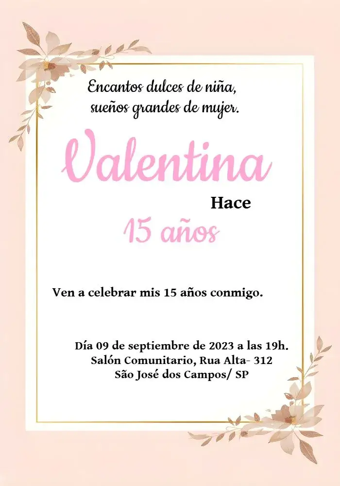 Invitación 15 Años Brillo Negro – tema 15 años glamuroso, negro y dorado, moderno, elegante, brillo