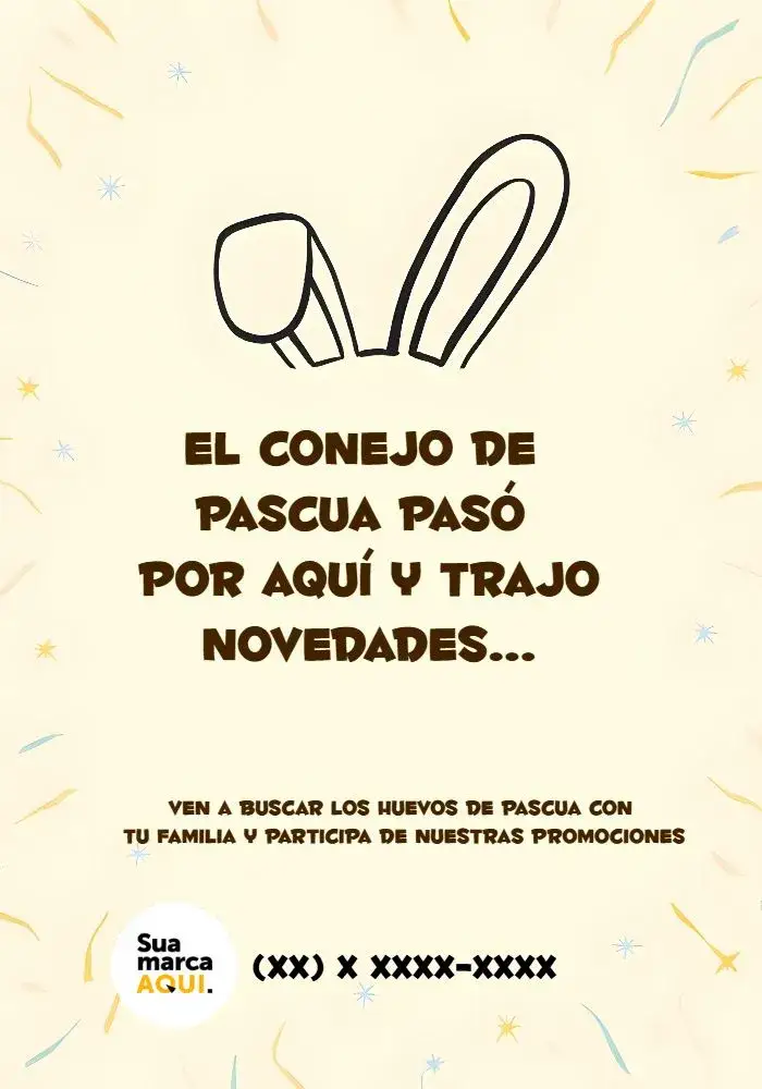 Invitación Historias De Pascua Zanahoria – tema Fechas Conmemorativas colorido, lúdico, divertido, vintage, moderninho, minimalista