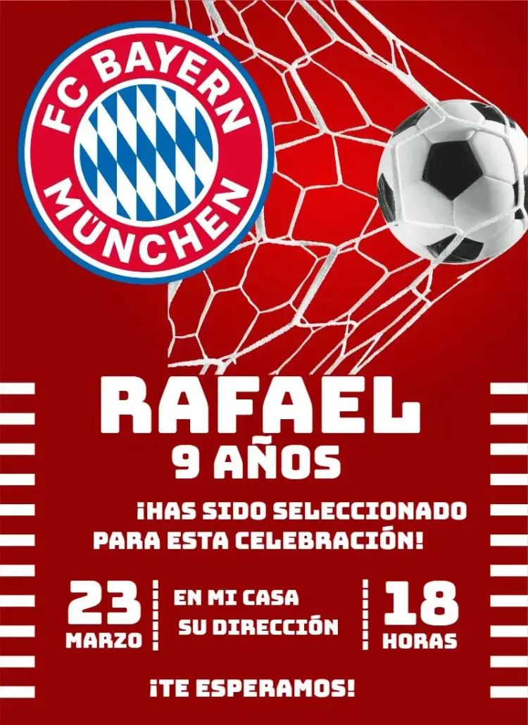Invitación Bayern de Múnich