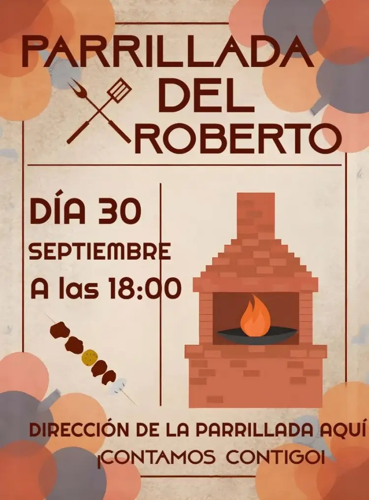 Invitación Barbacoa de Carne