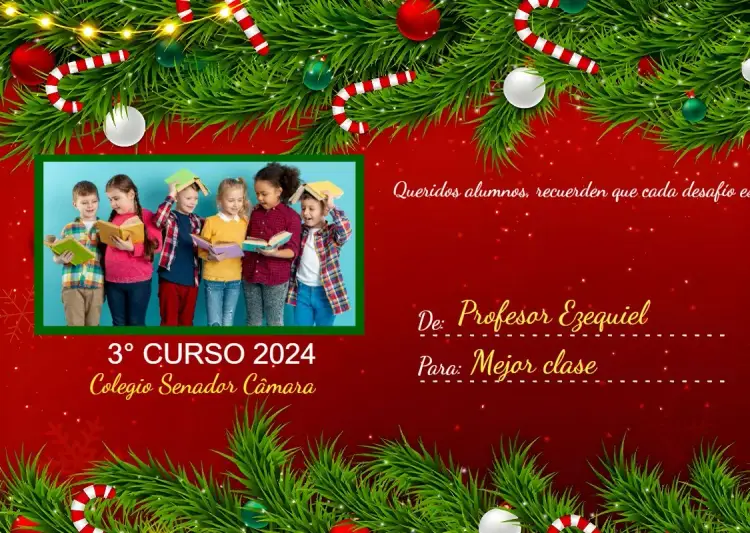 Invitación Tarjeta De Despedida Alumnos Con Foto Grupo