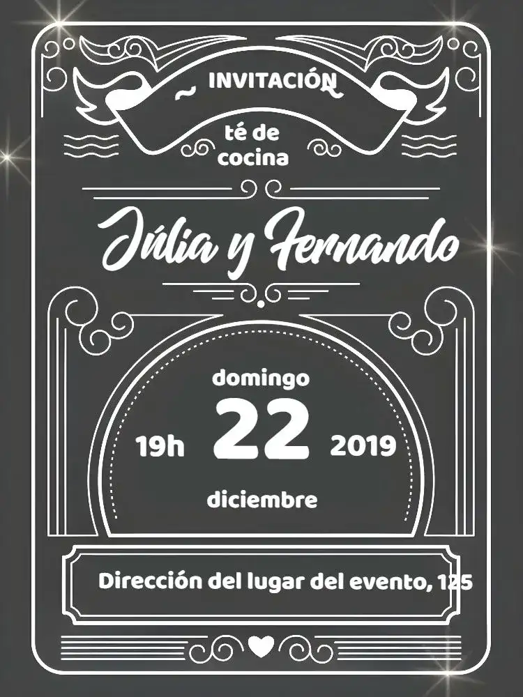 Despedida de Soltera - Pizarra Tiza Olla
