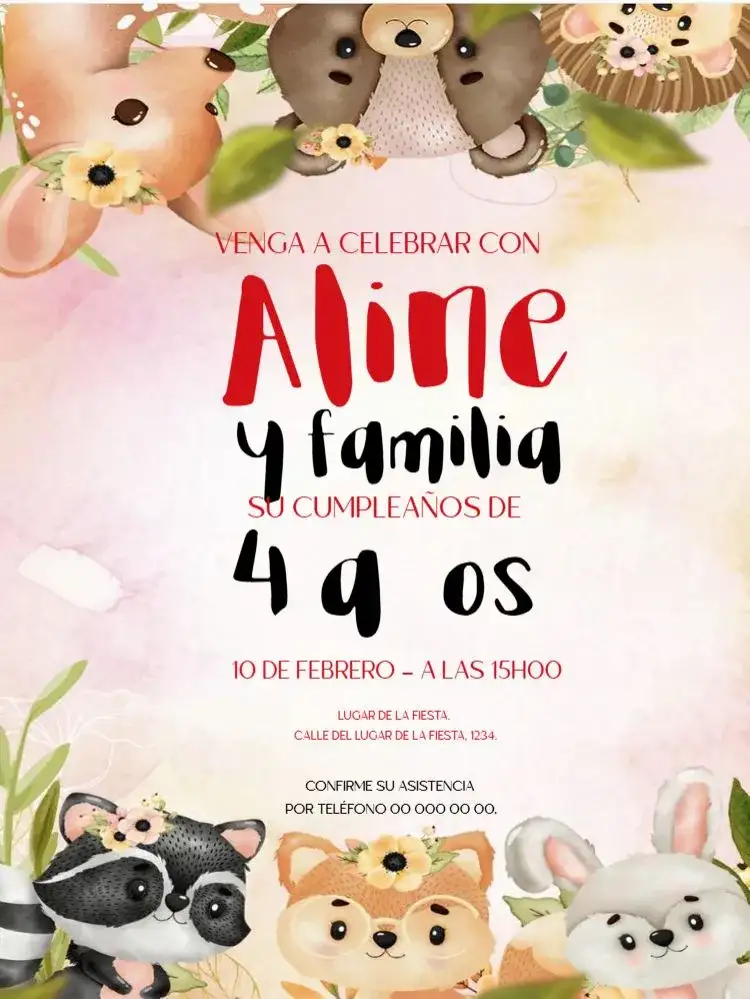 Animales Para Editar Celebración