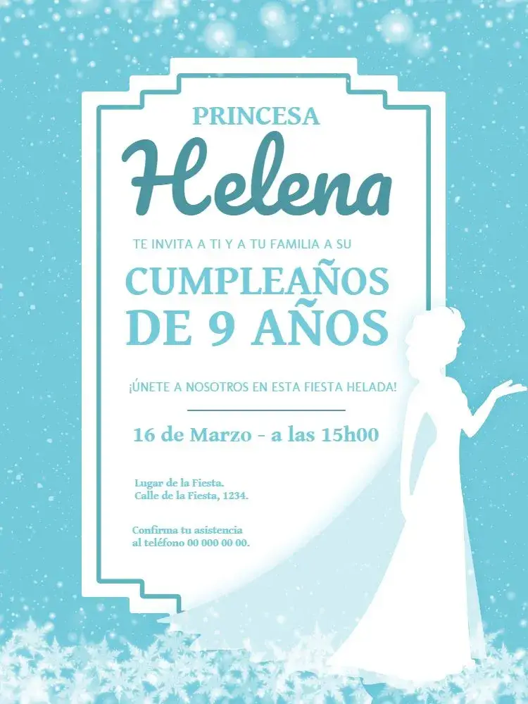 Invitación Congelado Whatsapp