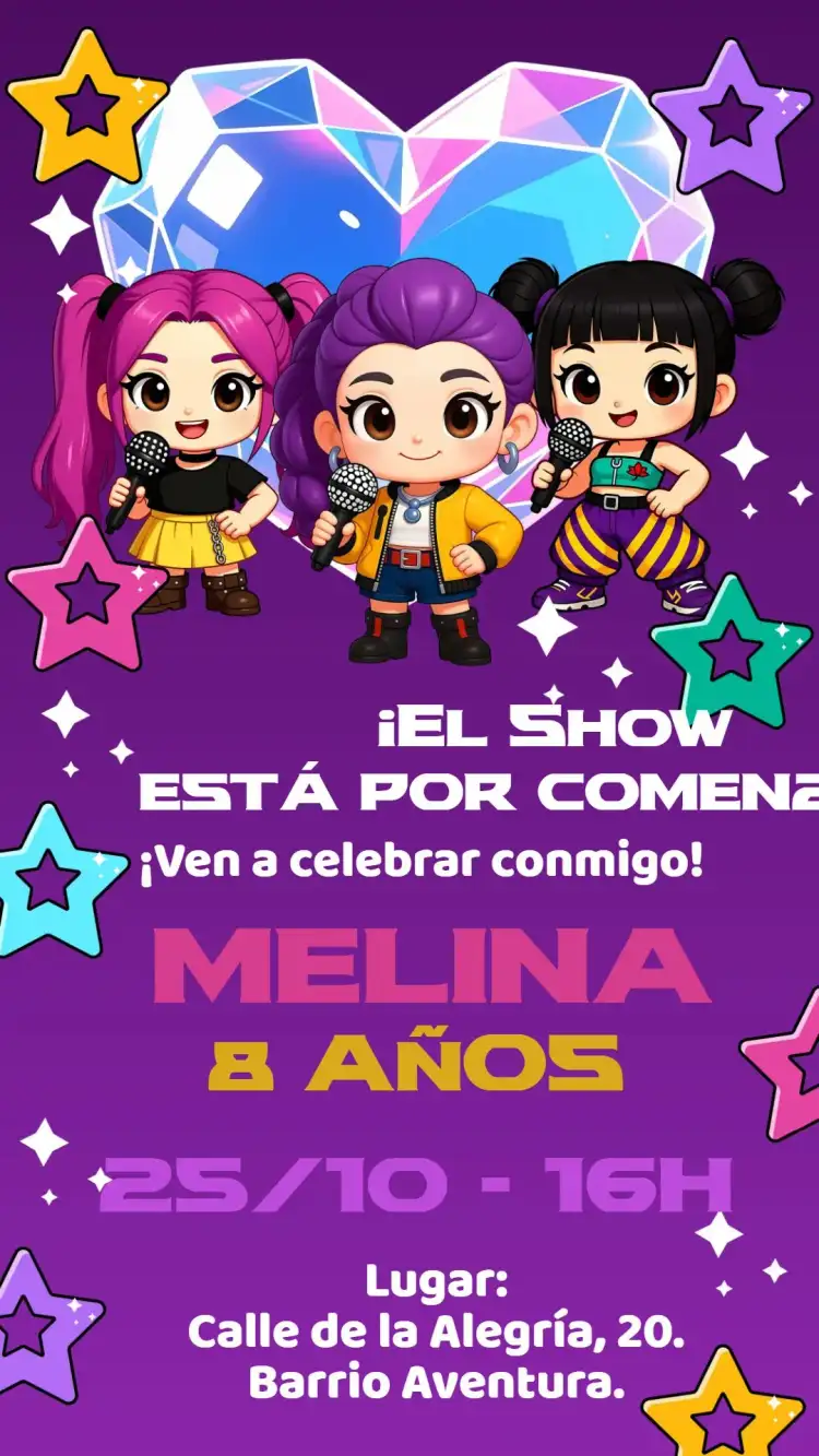 cumpleaños de las Guerreras del K-Pop