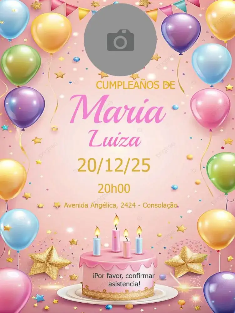 Con Confirmación De Asistencia Para Editar Personalizado