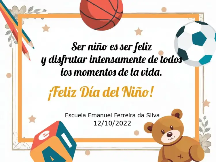 Invitación Tarjeta Día Del Niño Celebración – tema Fechas Conmemorativas colorido, lúdico, divertido, infantil, moderninho