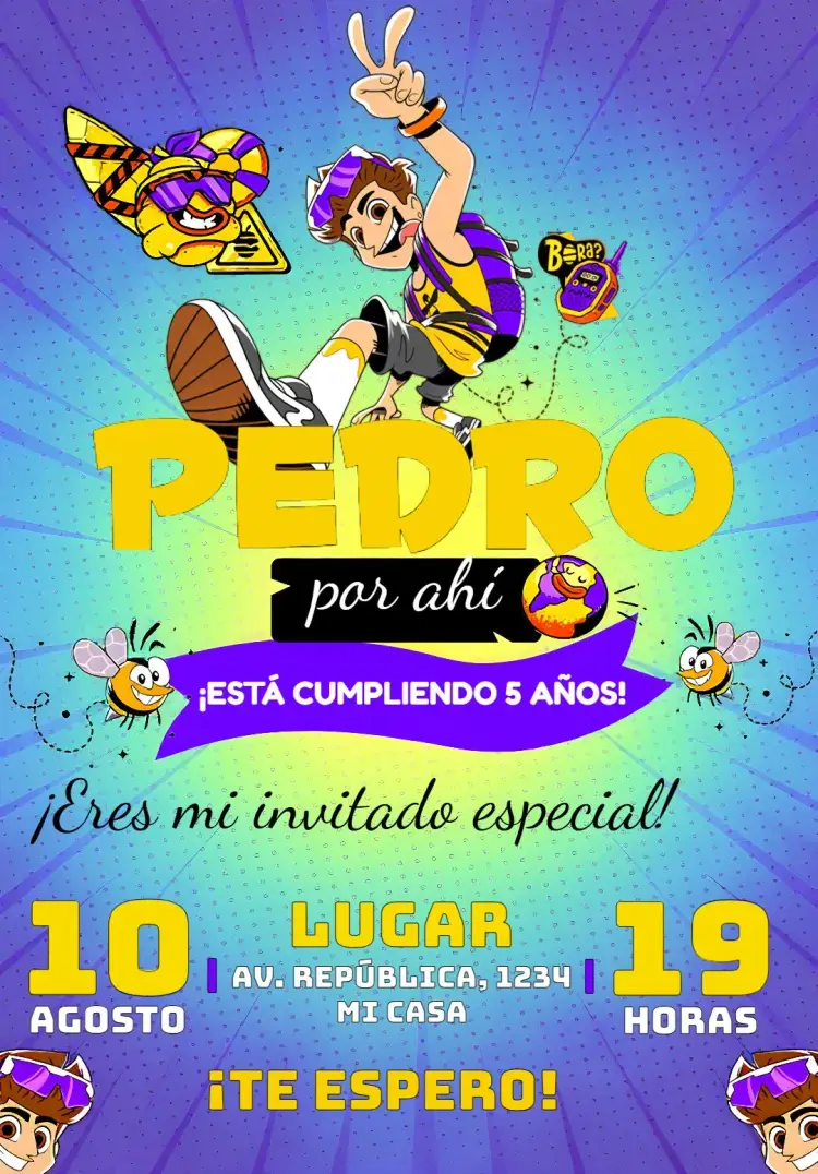 Invitación Natan Por Ai Colmeia