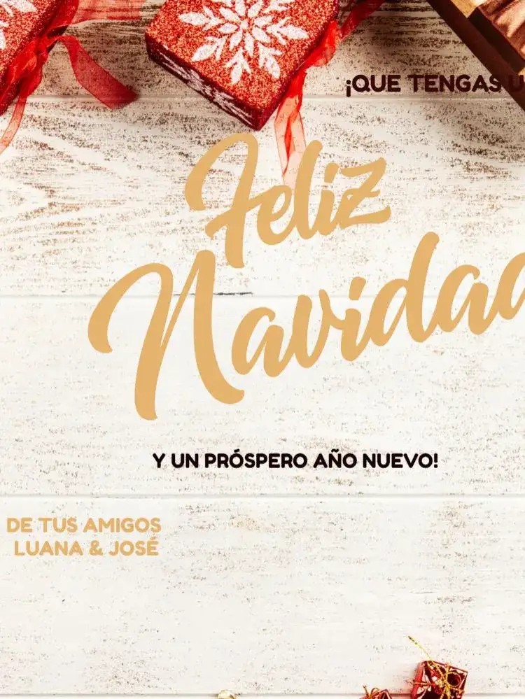 Tarjeta De Feliz Navidad Elegante Adornos Celebración
