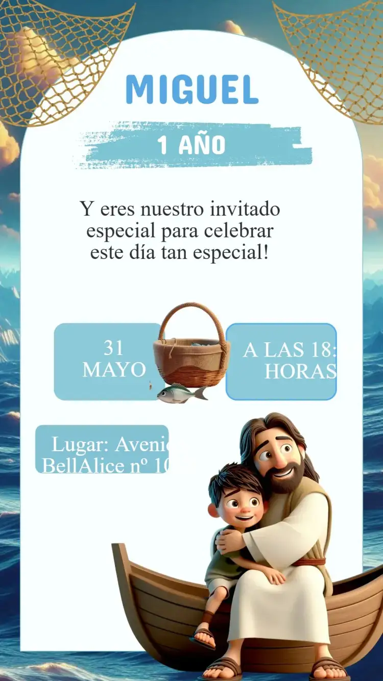 Invitación Invitación Cumpleaños Tú eres Pedro – tema Cumpleaños Infantil colorido, juguetón, moderno, ilustraciones infantiles, divertido, festivo