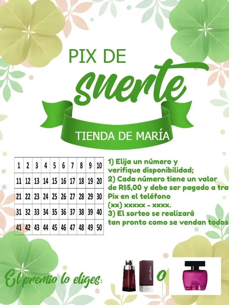 Invitación Pix De La Suerte Trébol – tema Cartones verde, moderno, divertido, minimalista, sorte, ilustraciones de trébol