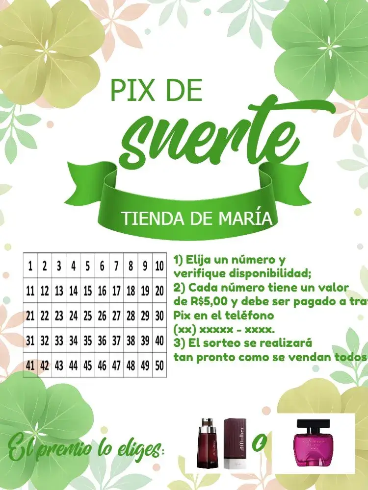 Invitación Pix De La Suerte Trébol