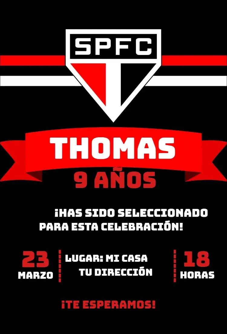 Invitación São Paulo 2
