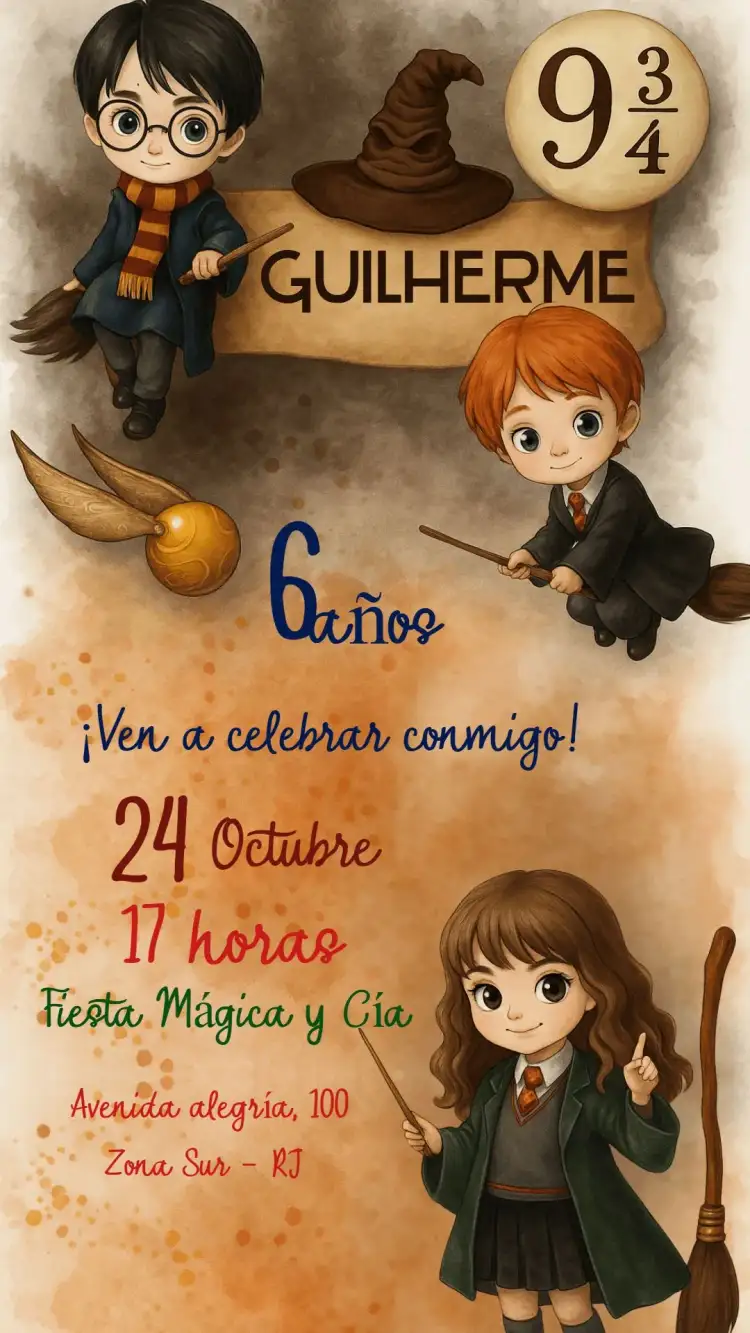 Harry Potter Infantil
