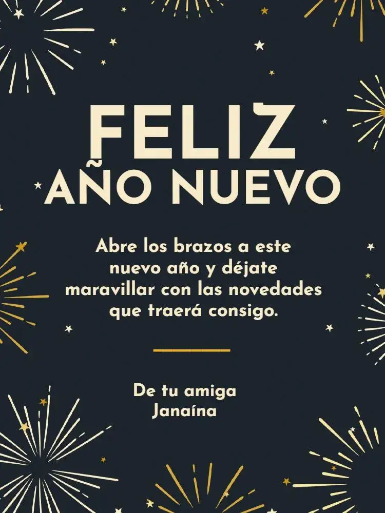 Invitación Tarjeta De Año Nuevo Azul Fin – tema Tarjeta azul oscuro, festivo, moderno, alegre, elegante
