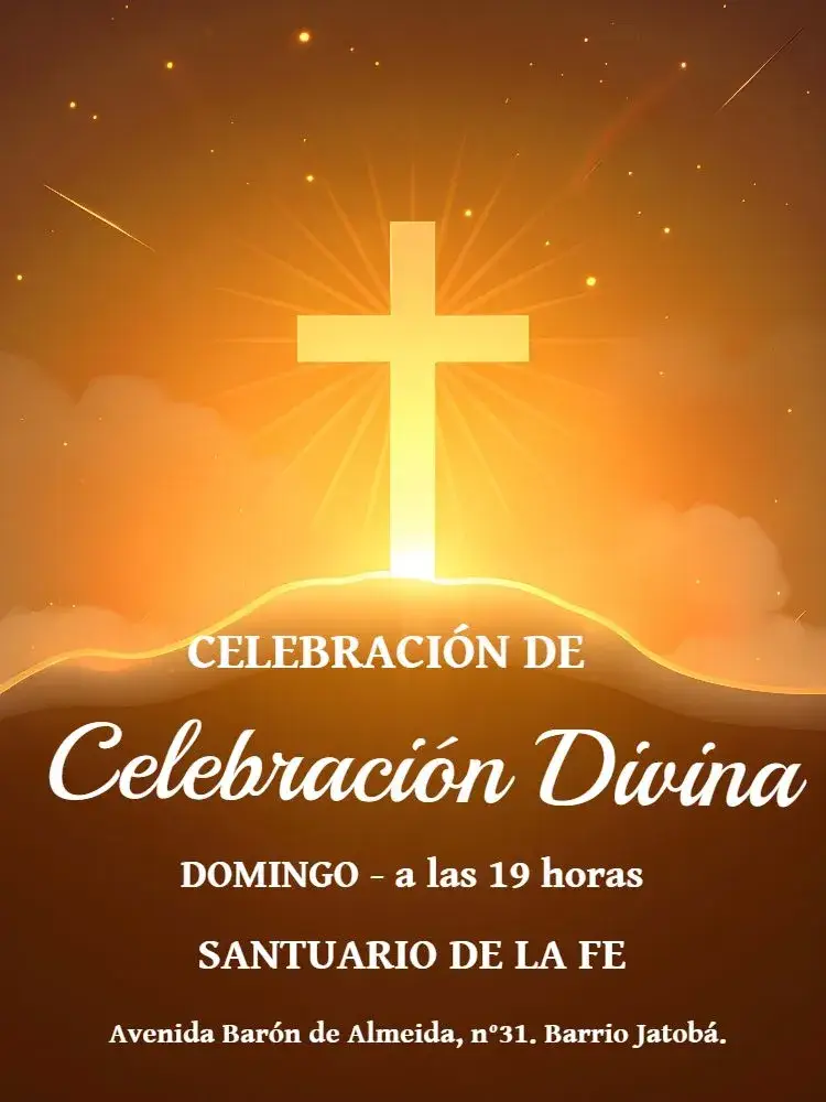 Invitación Folleto Para Santa Misa Iglesia Digital