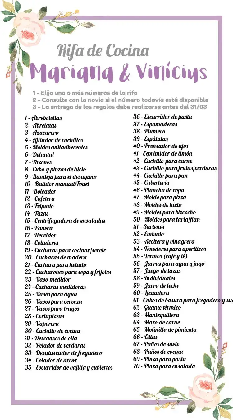 Invitación Té de Cocina Floral Lila – tema Despedida de Soltera floral, moderno, elegante, lilás, romântico, feminino