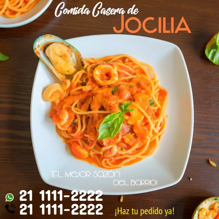 Invitación Publicación Comida Casera Instagram