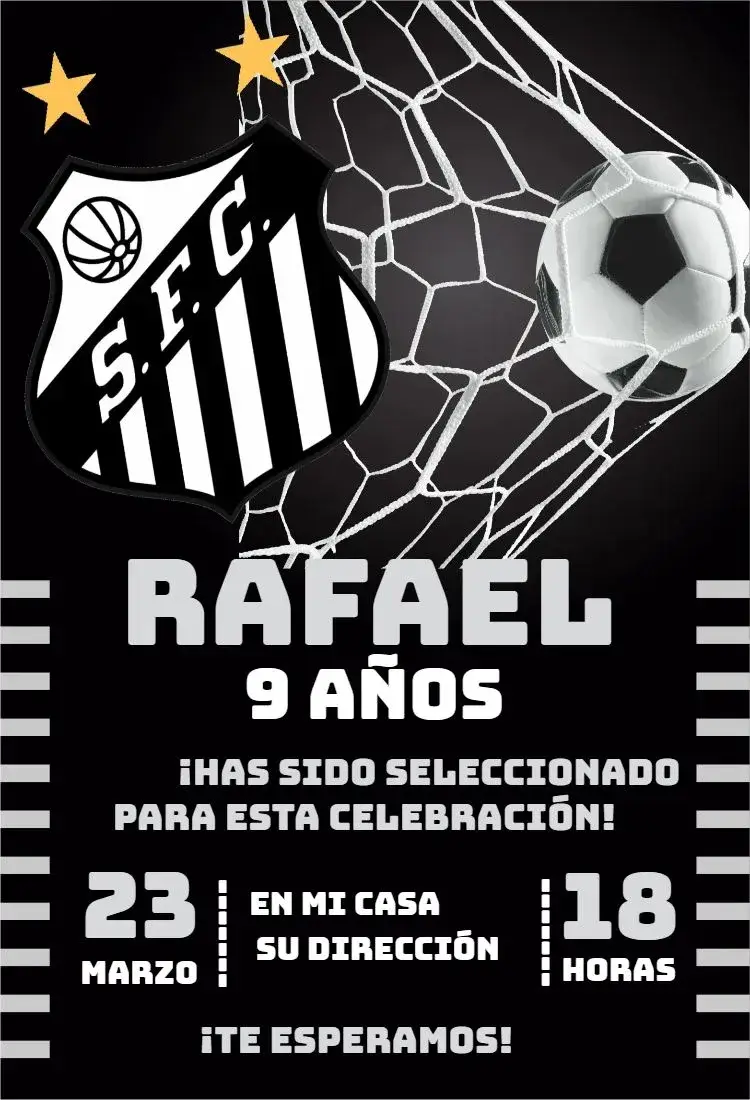 Invitación Santos 3
