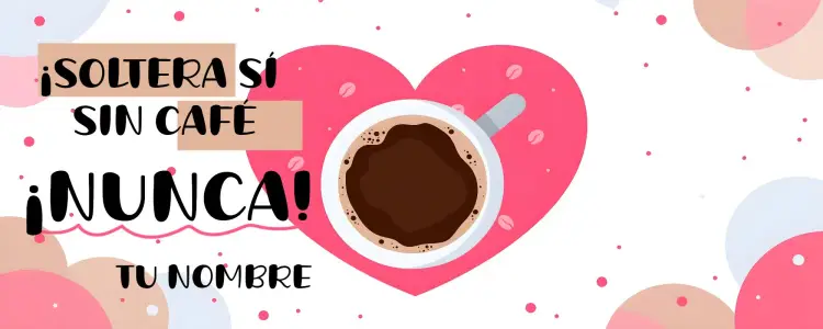 Invitación Arte Taza Soltera Café Sin