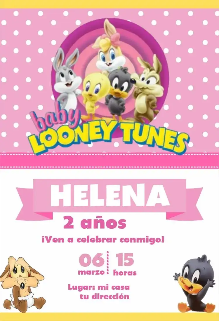 Looney Tunes Baby Niña