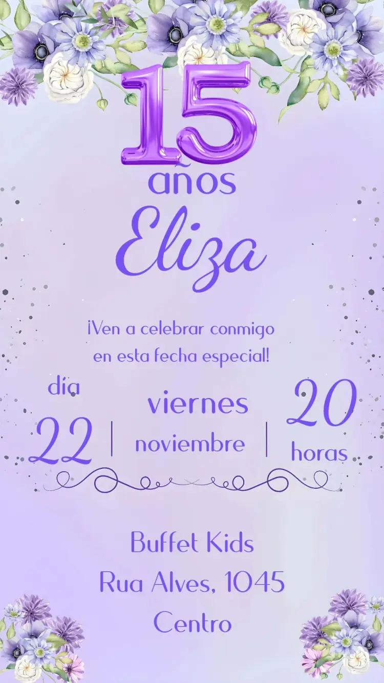 Invitación 15 Años
