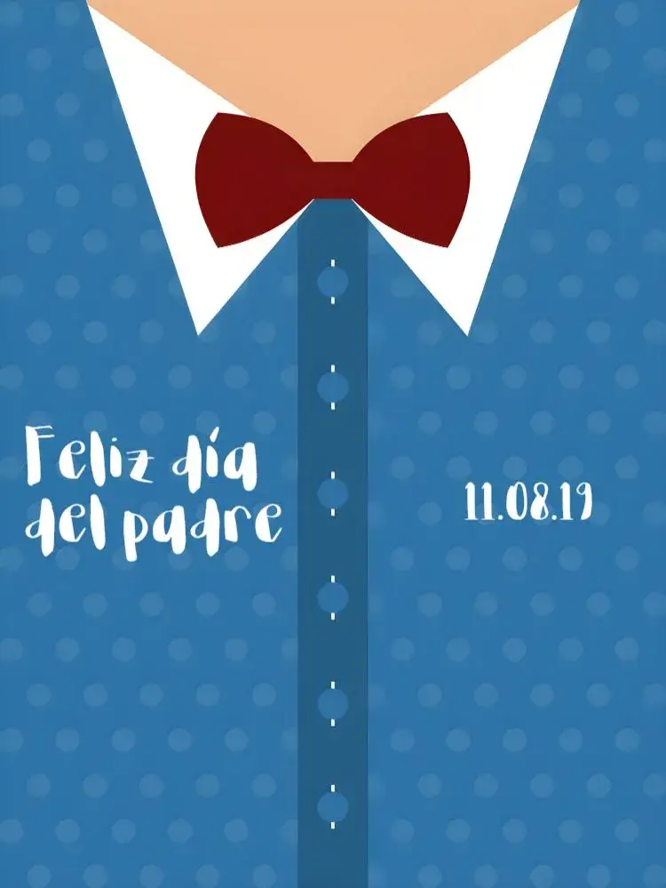 Invitación Publicación Día Del Padre Paterno