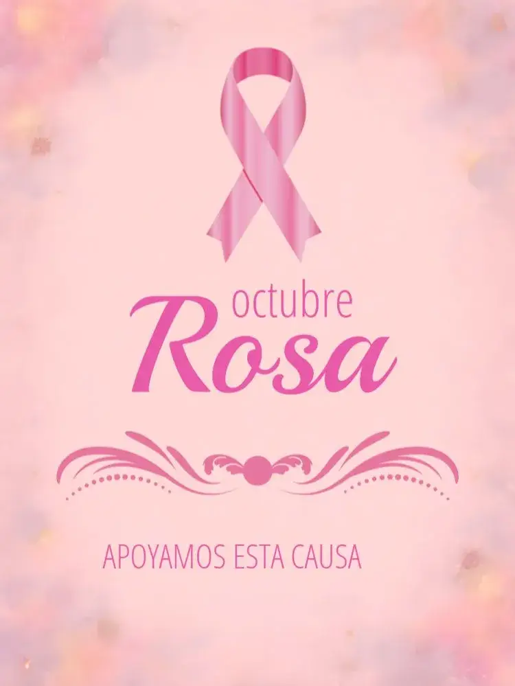 Invitación Publicación Para el Mes de la Salud de Octubre Rosa editable y personalizable