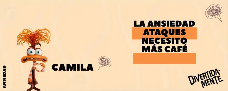 Arte Para Taza Divertida Mente Ansiedad Café