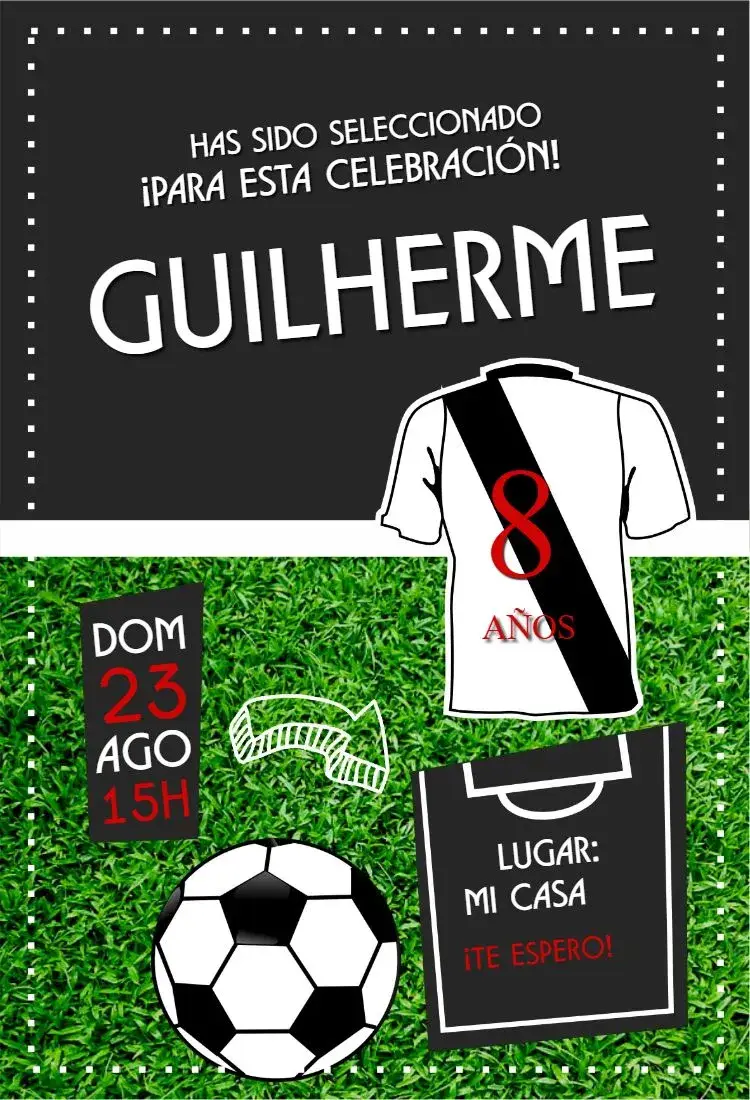 Invitación Vasco Camisa